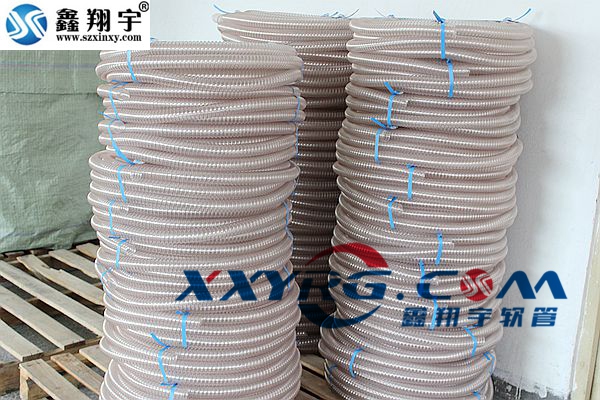 食品級PU透明鋼絲軟管 食品級PU透明鋼絲軟管